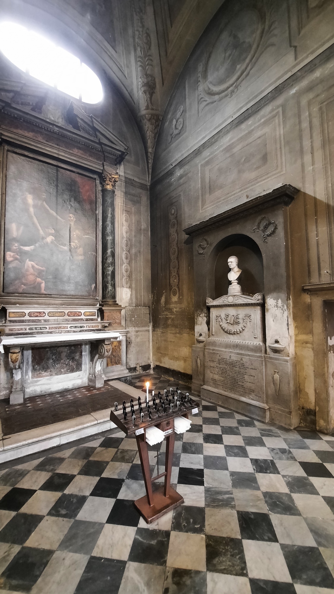 Angiolo Nespoli's tomb, Santissima Annunziata,  Florence - 01.jpg